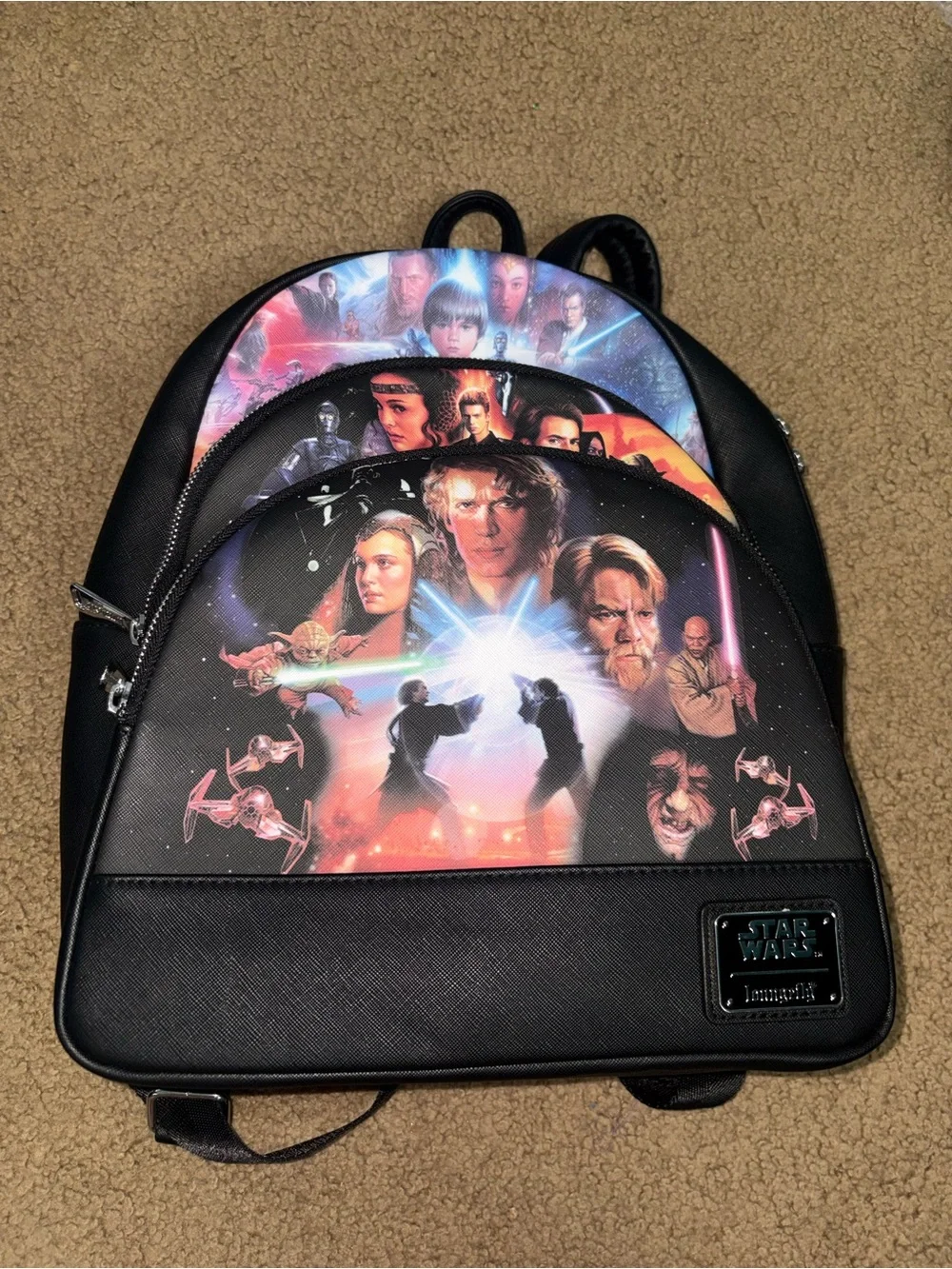Loungefly Star Wars Prequel Mini Backpack